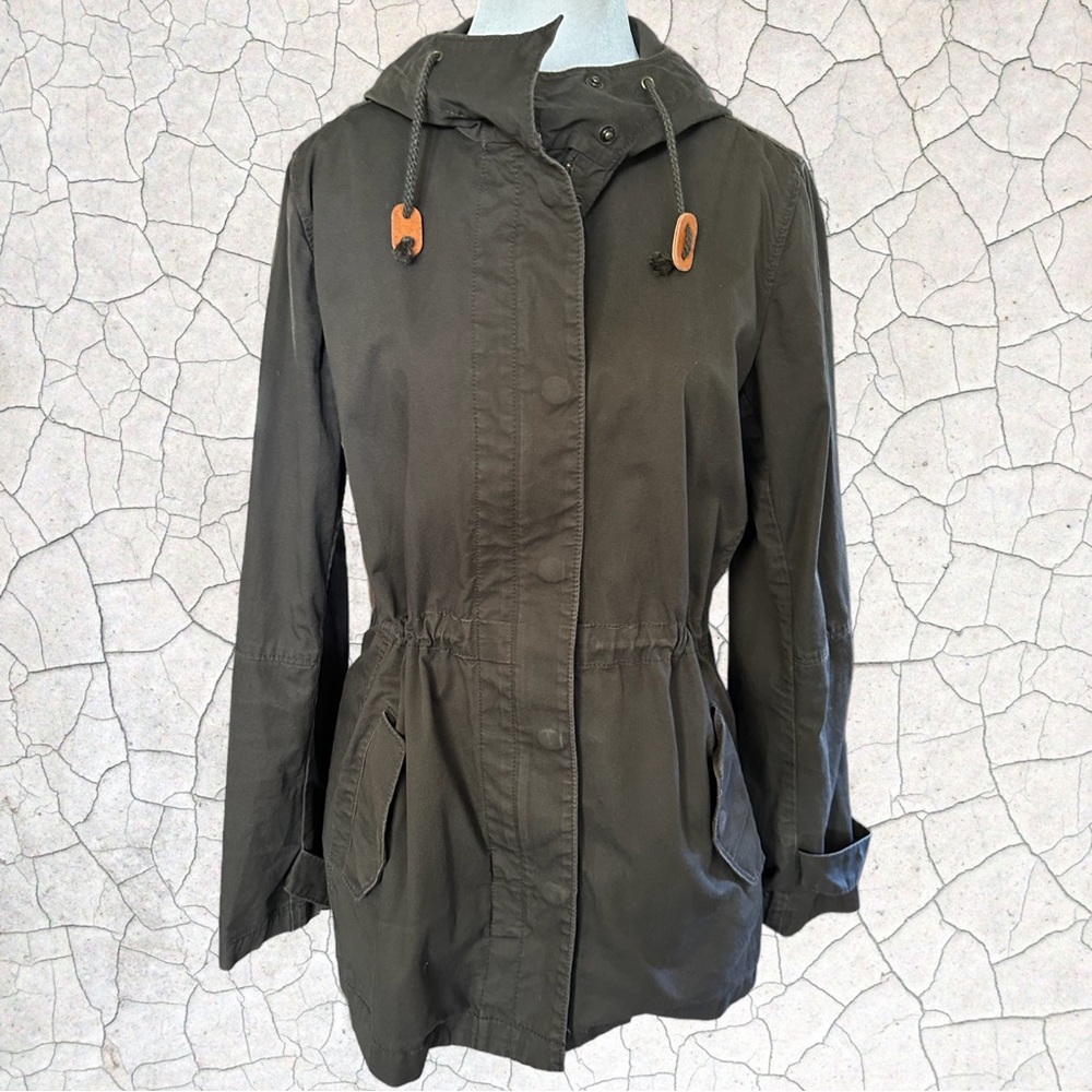 Banana Republic Olive Colored Light Jacket Size Medium - Picture 5 of 10